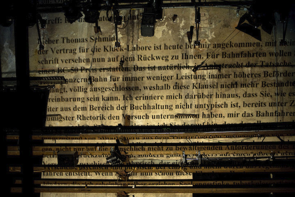 Kluck Labor I - Claudia Meyer - Deutsches Nationaltheater Weimar - Bild